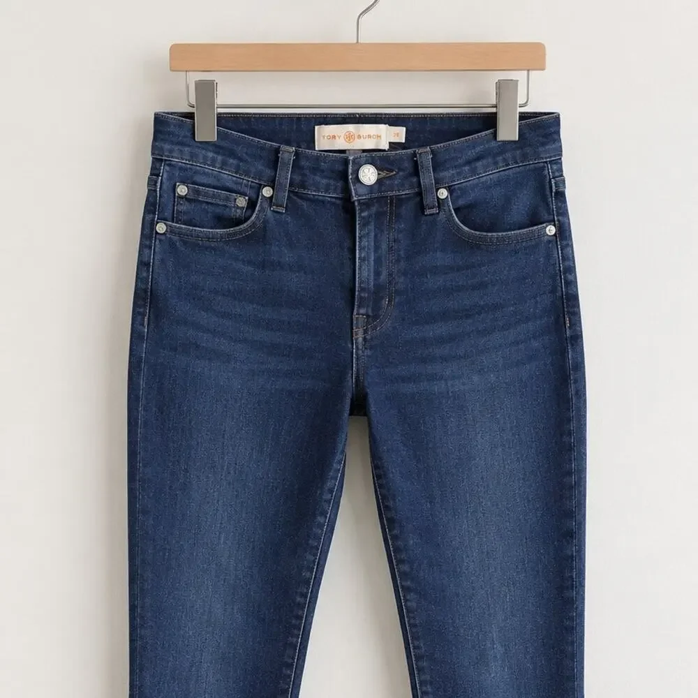 Tory Burch Skinny Jeans Dark Wash – Size 25